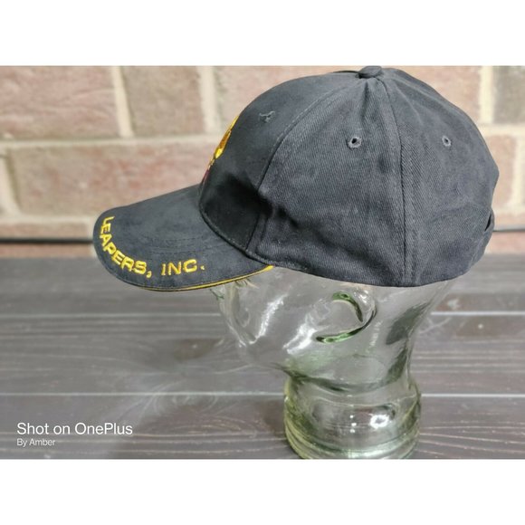 UTG Pro Leapers Inc Men's Baseball Cap Black Yellow Strap back 6 Panel One Size - Picture 4 of 7